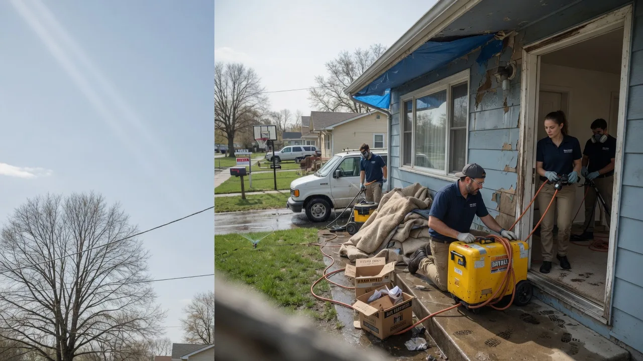 Basement Flood Cleanup in Northford, CT near me